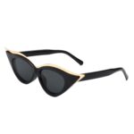 Vaelan - Round Extreme Cat Eye Women's Sunglasses