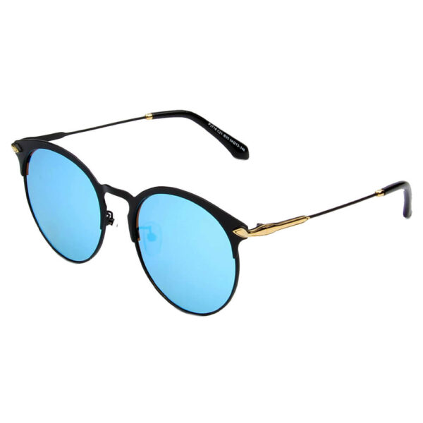 VILLARROBLEDO | Women Round Horn Rim Style Polarized Sunglasses