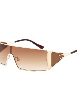 Vortex - Square Wrap-Around Retro Rectangle Fashion Sunglasses