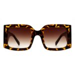 Vesela - Retro Square Oversize Fashion Sunglasses