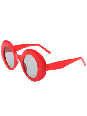 Yoke - Retro Chic Fashion Oversized Round Women's Sunglasses