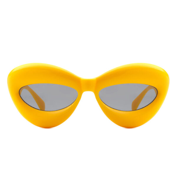 Vexa - Oversized Irregular Lips Shape Women's Sunglasses