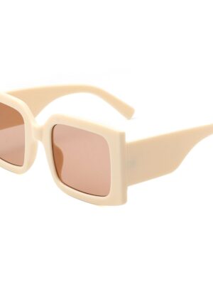 Vesela - Retro Square Oversize Fashion Sunglasses