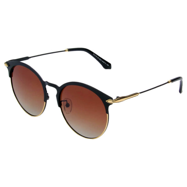 VILLARROBLEDO | Women Round Horn Rim Style Polarized Sunglasses