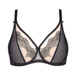 Sheer Full Plunge Underwire Bra Gorteks Heidi