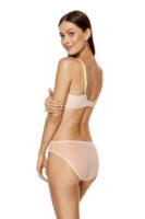 Sheer Mesh Embroidered Bikini Panty Gorteks Soleil