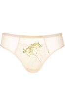 Sheer Mesh Embroidered Bikini Panty Gorteks Soleil