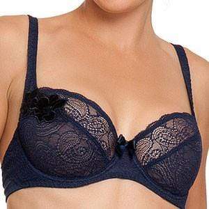 Lise Charmel Fleur De Kerala Sheer Lace Three-Quarter Bra